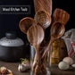 Eco-Friendly Cooking Spoons Non-Stick Safe 2026 – Organic Teak Wooden Kitchen Utensil Kit