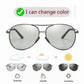 Metal Aviation Frame Color Changing Sunglasses for Men, Pilot Day Night Vision Driving