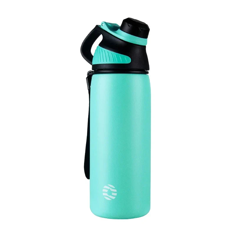 Insulated2026 Edition Water Bottle 1000ml Stainless Steel Vacuum Flask With Magnetic Lid Summer Travel
