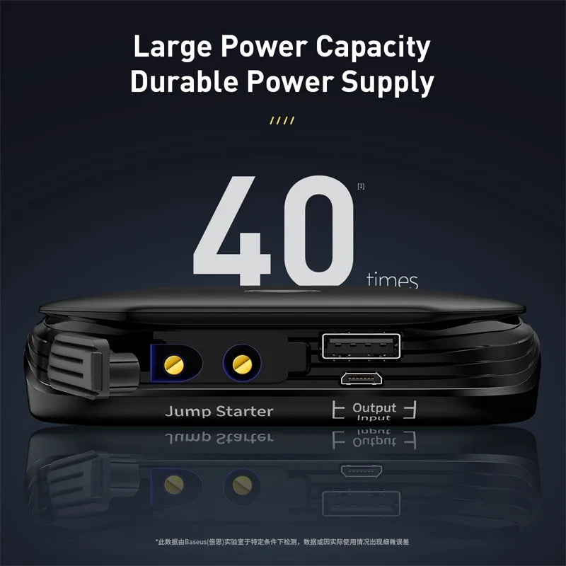 Car Jump Starter 800A Travel-Friendly Power Bank For Auto Emergency Booster, Fall 2025 Road Trip Ready