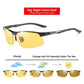 Sunglasses Photochromic Polarized UV400 Rimless Driving Glasses, Day Night Vision, Light Frame VT2173