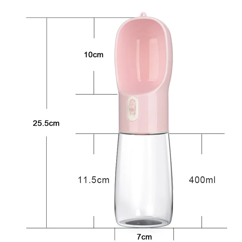 Dog Water Bottle Travel-Friendly Travel Bowl Hands-Free Pet Drinking Bottle Fall 2025 Leakproof Hydration