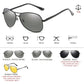 Sunglasses Photochromic for Men & Women - Chameleon Vintage UV400 Driving Glasses
