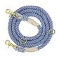 Dog Leash Rope Nylon Heavy Duty Walking Lead Hiking Training Fall 2025 Cozy Leather Wrapped Grip