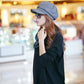 Cozy Warm Women’s Balloon Hat - Vintage Rounded Cotton