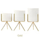 Ceramic Planters Kit Of 3 With Gold Iron Stand Contemporary Desktop Succulent Planters Fall 2025 Trendy Gift