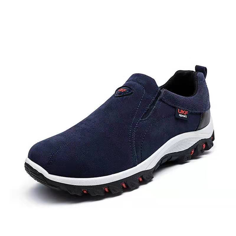 Casual Men's Shoes with Breathable Fabric and Anti-Slip Rubber Sole for Year-Round Comfort and Versatile Style-5