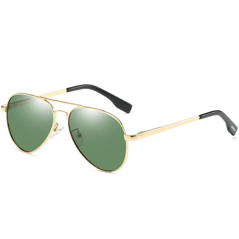 Aviation Sunglasses for Compact Face Retro Male Pilot UV400