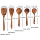 Eco-Friendly Cooking Spoons Non-Stick Safe 2026 – Organic Teak Wooden Kitchen Utensil Kit