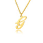 Gold Personalized Initial Necklace - Elegant Minimalist Gift for Women, Weddings & Anniversaries