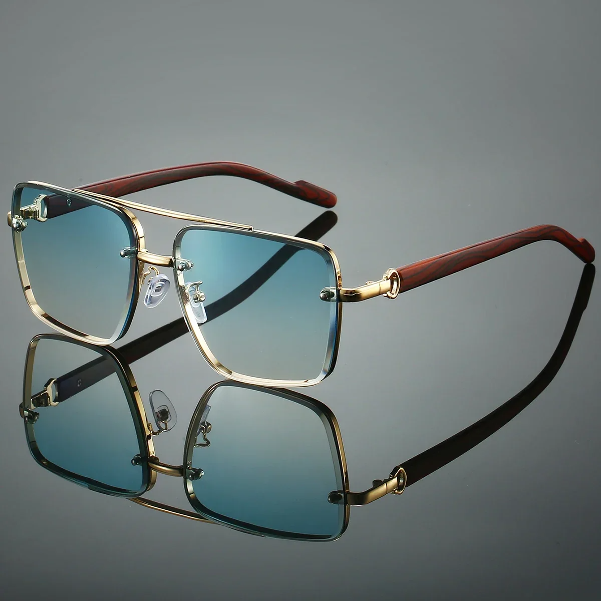 Hochwertige Herren Sonnenbrille – klassische Pilotenform, langlebige Materialien, für jeden Anlass 0