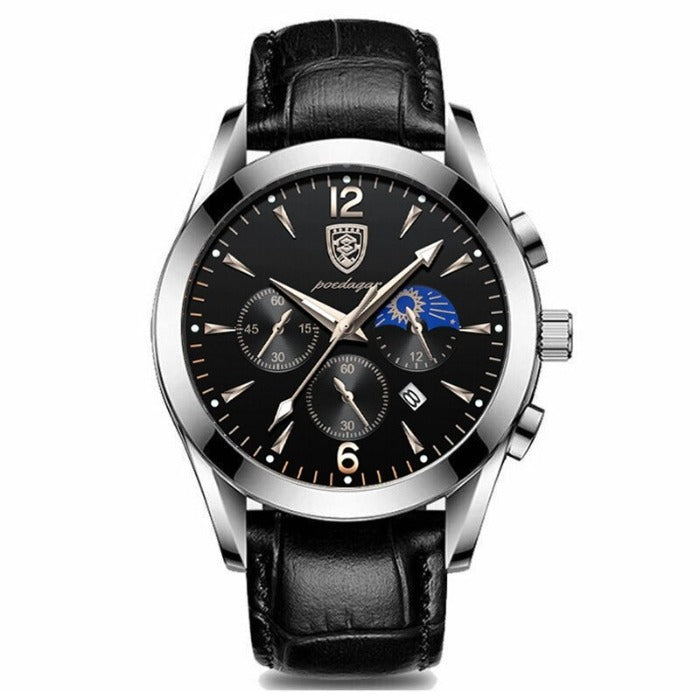Hochwertige Herren Uhr – klassisches Edelstahl-Design, wasserdicht, für jeden Anlass 7
