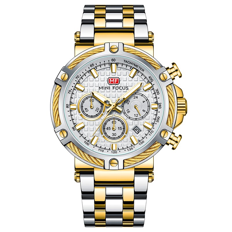 Hochwertige Herrenarmbanduhr – modernes Design, Edelstahl, für jeden Anlass 9