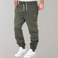 Variant image for Men's Jogging Pants with Adjustable Waist, Comfortable Cotton Track Pants for Active Lifestyle in Navy, Gray, Green, Black-13