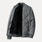 Men's Insulating Bomber Jacket - Quilted Cotton Padded