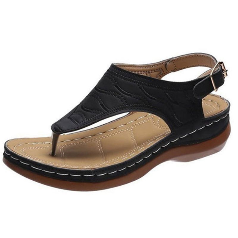 Orthopedic Women's Sandals with Comfortable Insole, Durable Design, Stylish and Versatile for Everyday Wear-1