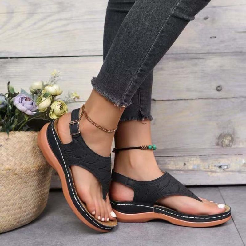 Orthopedic Women's Sandals with Comfortable Insole, Durable Design, Stylish and Versatile for Everyday Wear-6