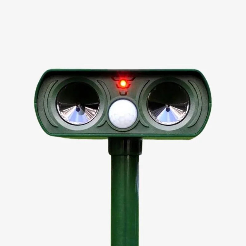 Ultrasonic Solar Bird Repeller Long Range Water-Resistant Outdoor