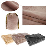 Cordless Motor-Driven Heated Blanket USB Powered Plush Flannel Throw 63x33 Inches Cozy Winter 2025 Gift