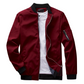 Light Mens Bomber Jacket - Waist Length, Cotton Blend