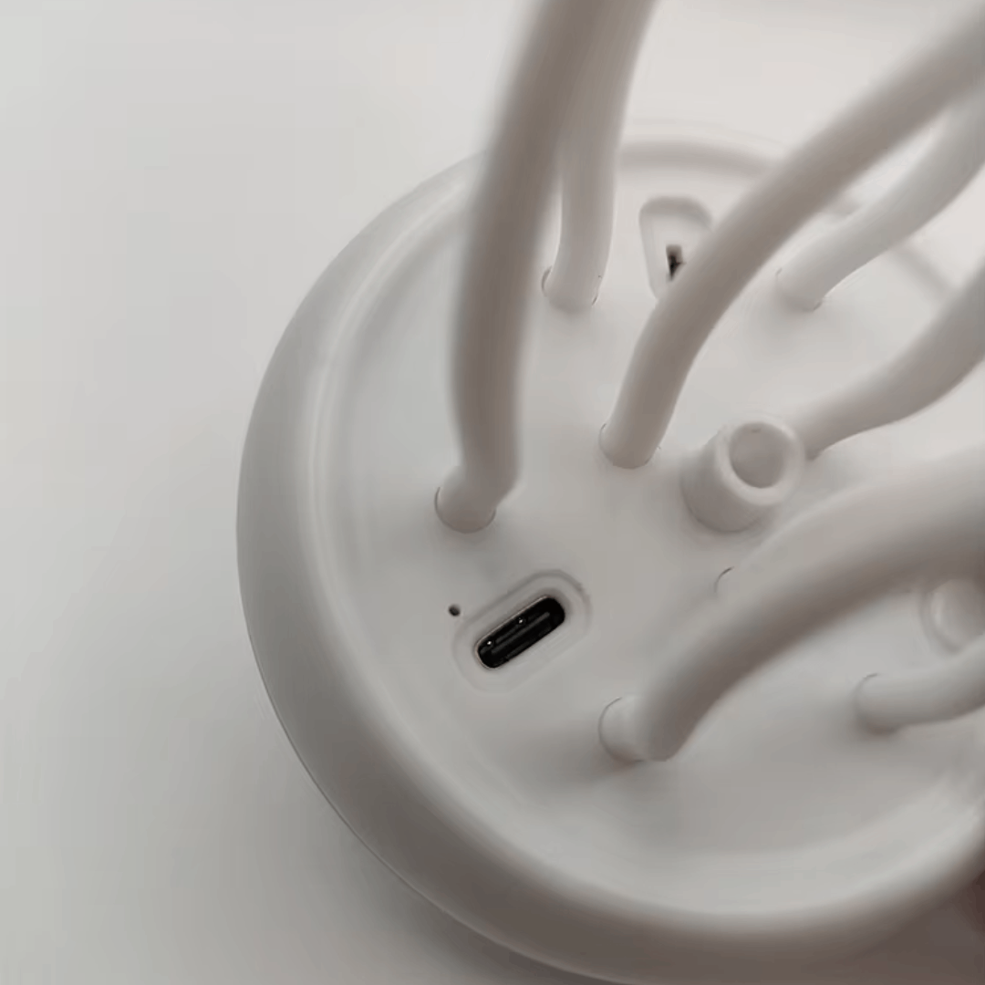 Color-Changing RGB Voice-Activated Night Light – LED Jellyfish Lamp