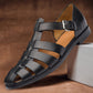 Variant image for Premium Leather Sandals for Men, Comfortable and Stylish Casual Footwear for Warm Weather-53