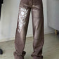Women's Baggy Low Rise Jeans, Y2K Vintage Denim with Comfortable Fit, Casual Style, Multiple Washes Available-3