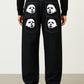 High-Waisted Baggy Jeans for Women, Relaxed Fit Y2K Denim, Casual Wide Leg Design in Light Blue, Dark Blue, Black-3