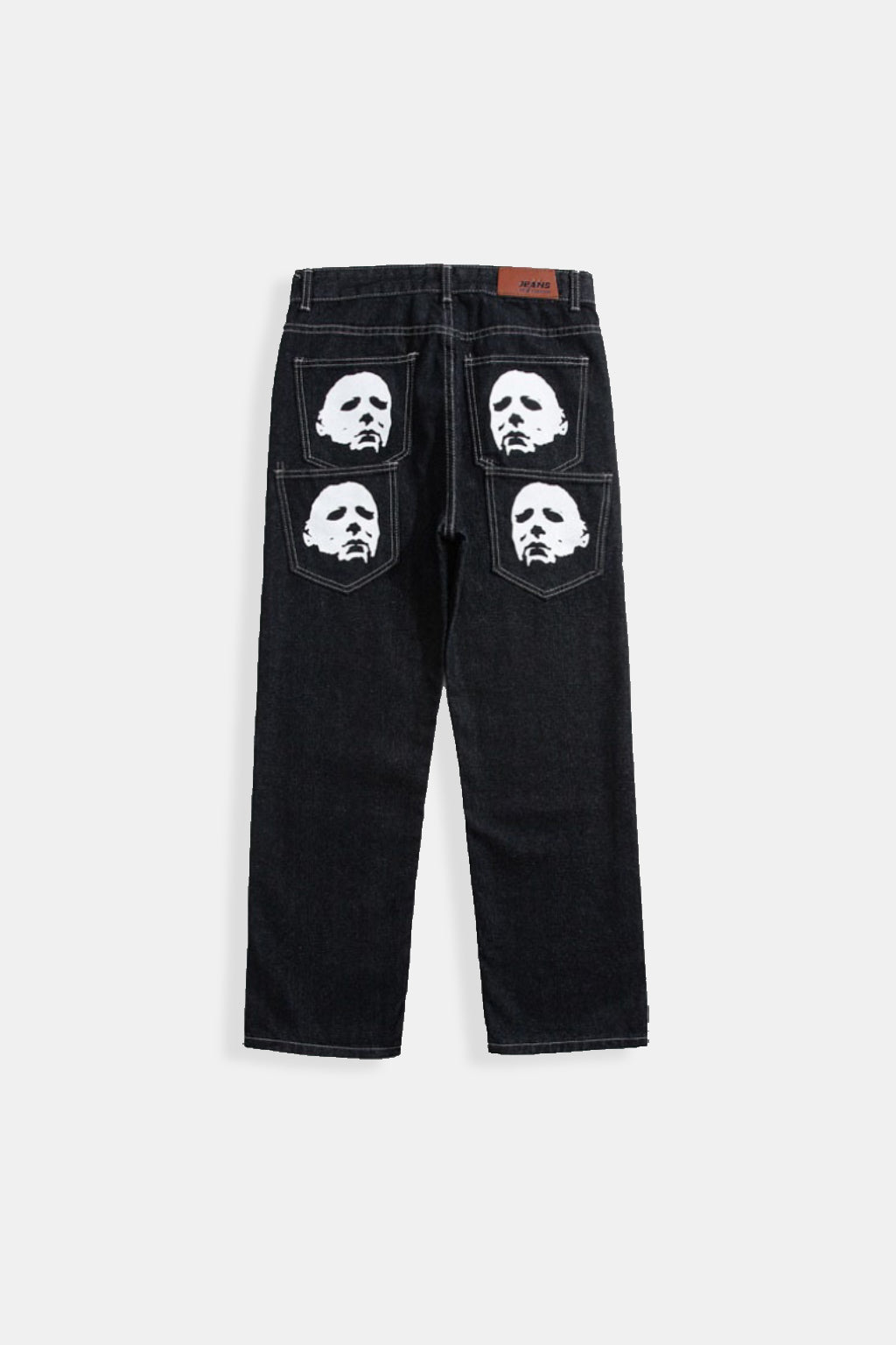 High-Waisted Baggy Jeans for Women, Relaxed Fit Y2K Denim, Casual Wide Leg Design in Light Blue, Dark Blue, Black-2