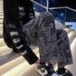 Black Bandana Jeans with Unique Prints for Stylish Urban Wear, Comfortable Fit, High-Quality Denim-5