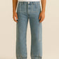 Flame Print Jeans for Men and Women, Stylish Denim with Bold Flame Designs, Available in Various Fits and Colors-3