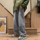 Flame Print Jeans for Men and Women, Stylish Denim with Bold Flame Designs, Available in Various Fits and Colors-5