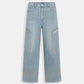 Flame Print Jeans for Men and Women, Stylish Denim with Bold Flame Designs, Available in Various Fits and Colors-2
