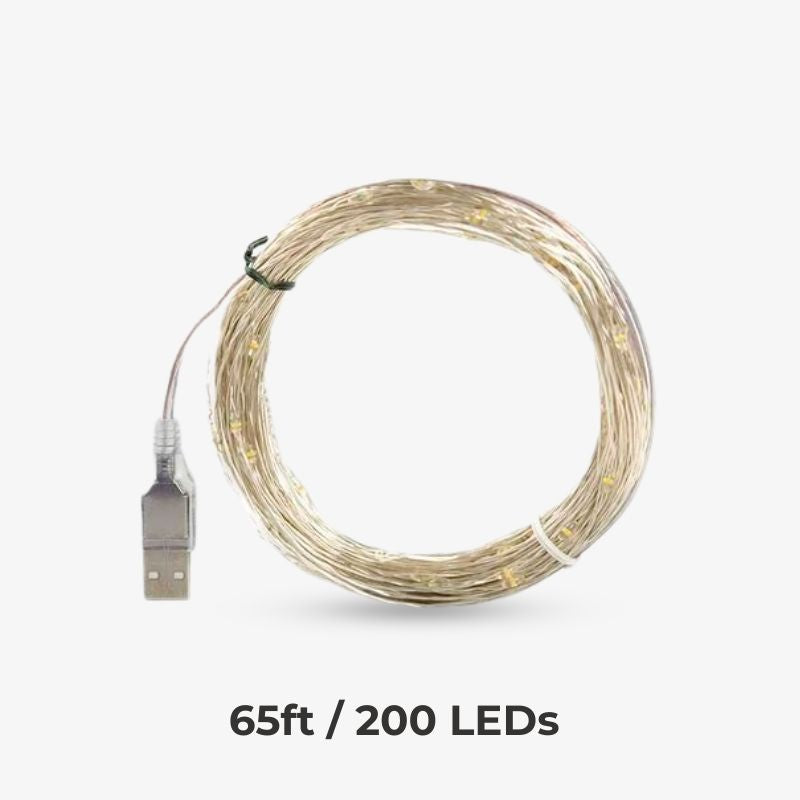 String LED Lights Indoor Outdoor Fairy Holiday Decor