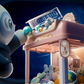 Coin-Operated Interactive Doll Machine Game - Fun Christmas Gift for Kids