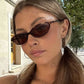 Leichte Damen Sonnenbrille – ovales Design, hochwertiger Kunststoff, für den Sommer 1