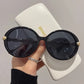 Leichte Damen Sonnenbrille – runde Form, farbverlaufende Gläser, UV400-Schutz, für den Sommer 1