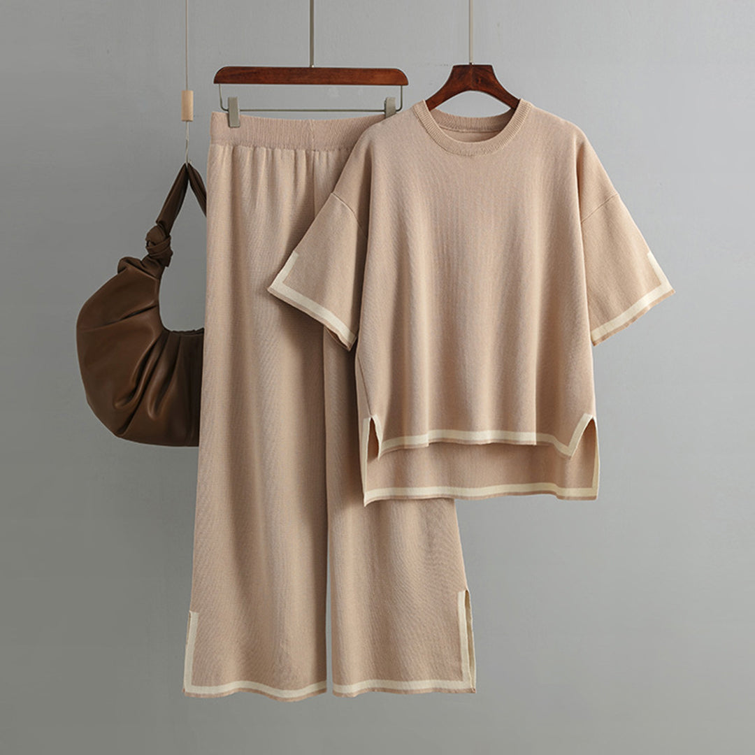 Leichte & figurbetonte Damen Sommerkombination – fließend, Polyester, für den Alltag 3
