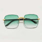 Leichte damen Sonnenbrille – randloses Design, UV400-Schutz, ideal für den Sommer 6