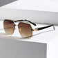 Leichte geometrische Herren Sonnenbrille – minimalistisches Design, Kunststoff, für jeden Anlass 9