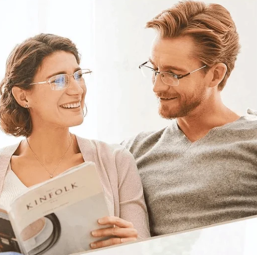Leichte multifokale Lesebrille für Männer und Frauen – nahtloser Wechsel, TR90 und Titan, für Alltag und Bildschirmarbeit 7