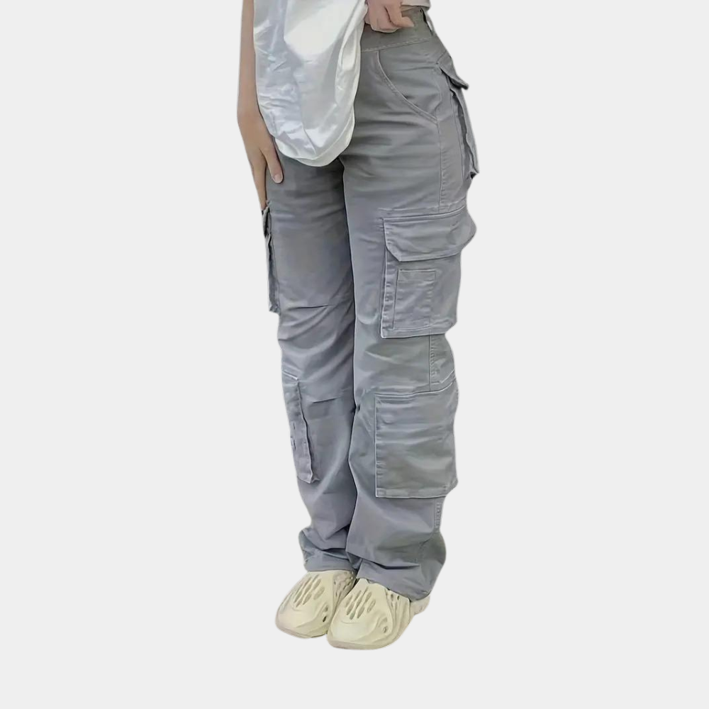 Leichte und bequeme Damenstoffhose – luftiges Design, strapazierfähiges Material, ideal für den Sommer 1