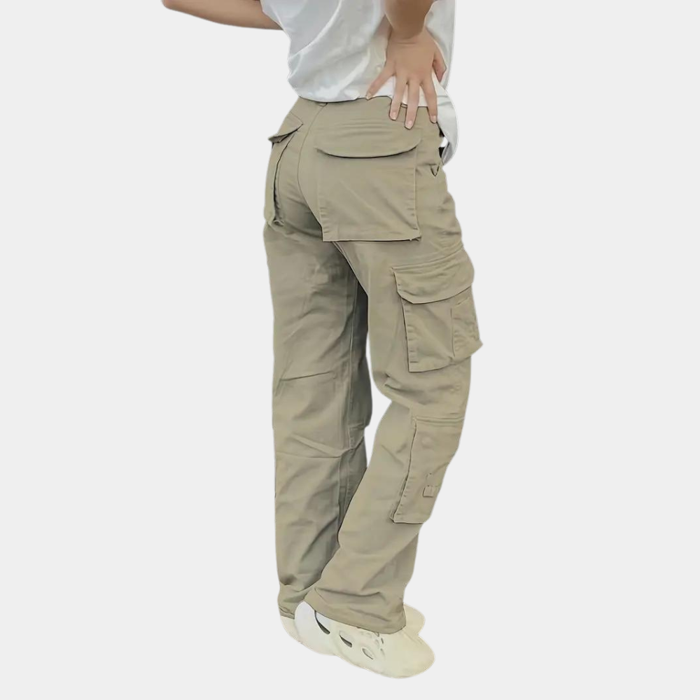 Leichte und bequeme Damenstoffhose – luftiges Design, strapazierfähiges Material, ideal für den Sommer 6