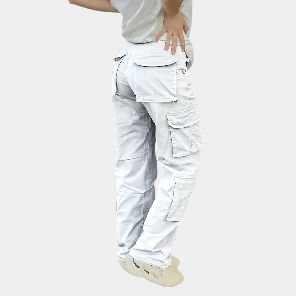 Leichte und bequeme Damenstoffhose – luftiges Design, strapazierfähiges Material, ideal für den Sommer 8