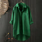 Elegant Loose Fit Button Down Shirt for Women - Trendy Blouse for Work and Casual Wear