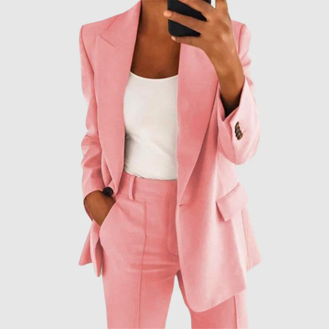 Lightweight & breathable women’s blazer – tailored fit, durable fabric, for office or casual wear 2