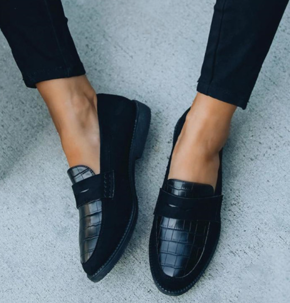 Variant image for Women's Stylish Loafers with Padded Insoles, Slip-On Design, Comfortable Fit for Spring and Summer-1