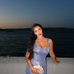Luna Mini Dress for Women in Pink and Blue with Starfish Embellishments - Chic Summer Sundress for Beach Parties-4