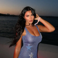 Luna Mini Dress for Women in Pink and Blue with Starfish Embellishments - Chic Summer Sundress for Beach Parties-6