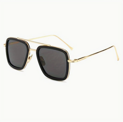 Luxuriöse Unisex-Sonnenbrille – zeitloses Design, UV400-Schutz, für Freizeit und Urlaub 0
